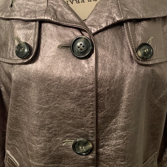 Jones New York Leather Jacket - NWOT - Picture 4 of 9